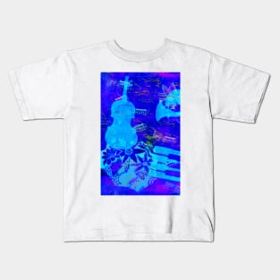 Playing the Blues Kids T-Shirt